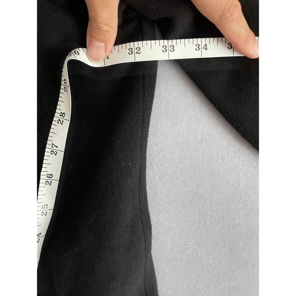 Oak Hill Men 3XLT Coat Black Wool Blend Full Zip Button Classic Jacket 54L/56L - Picture 8 of 12